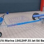 ALFA Marine 13412HP.55A* egytengelyes, fék nélküli, párnafás, Jet Ski „Beach Trolley”