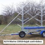 Tároló doboz kajak/kenu szállítókhoz