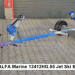 ALFA Marine 13412HG.55A* egytengelyes, fék nélküli, görgős, Jet Ski „Beach Trolley”