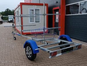 ALFA KK4 kajak/kenu 4-es szállító szett ALFA Neo csónakszállítóhoz, állítható, egyenes karokkal