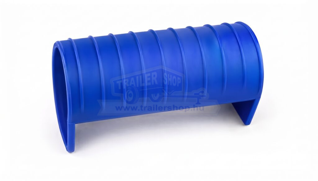 Műanyag párnafaborító végzáró 98x43mm, 4", kék F0157K