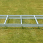 ALFA TH840 deck 2,9m X 6,0m VÁZ – illeszthető levehető váz – Tiny House levehető alvázas trailer utánfutóhoz (Vlemmix)