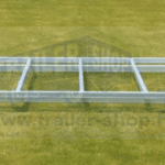 ALFA TH840 deck 2,9m X 6,0m VÁZ – illeszthető levehető váz – Tiny House levehető alvázas trailer utánfutóhoz (Vlemmix)