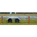 ALFA TH780 deck 2,9 m x 7,8 m VÁZ – illeszthető levehető váz – Tiny House levehető alvázas trailer utánfutóhoz (Vlemmix)