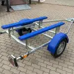 ALFA Marine 14315HP.55A*Jet Ski Egytengelyes, 4,25(4,45)x1,48m, 550kg, fék nélküli, párnafás, Jet Ski, Csónakszállító, max. 3,65m hajóig