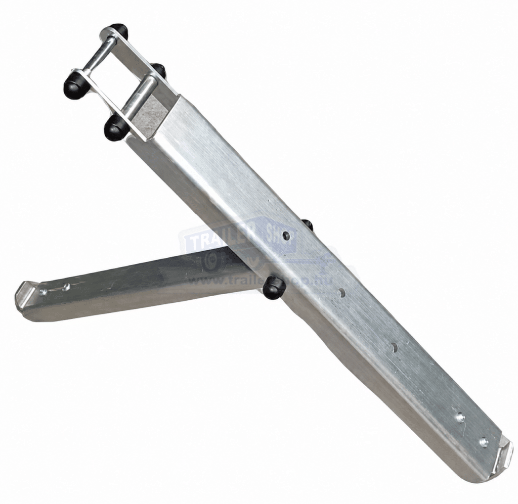 Csörlőtartó konzol ALFA Marine Easyline csónakszállítókhoz (15920, 17020) 60x60mm zártszelvényhez, cuppánttokkal és ellendarabokkal, kötőelemekkel, kpl. TH0007