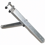 Csörlőtartó konzol ALFA Marine Easyline csónakszállítókhoz (15920, 17020) 60x60mm zártszelvényhez, cuppánttokkal és ellendarabokkal, kötőelemekkel, kpl. TH0007