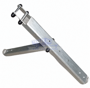 Csörlőtartó konzol ALFA Marine Easyline csónakszállítókhoz (15920, 17020) 60x60mm zártszelvényhez, cuppánttokkal és ellendarabokkal, kötőelemekkel, kpl. TH0007