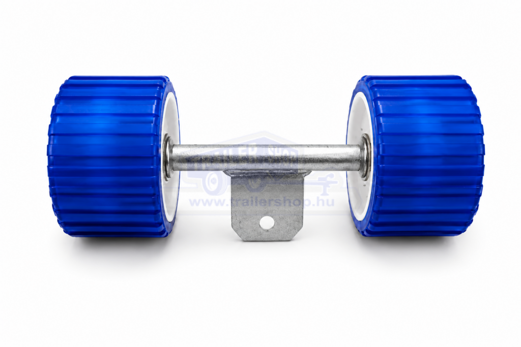 Tengely 2db bordás kerékkel TH0009