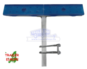 Párnafás támasz oldalsó Easyline 600x80x30mm, kék, kötőelemekkel, kpl. TH0043