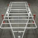 ALFA TH780 deck 2,9 m x 7,8 m VÁZ – illeszthető levehető váz – Tiny House levehető alvázas trailer utánfutóhoz (Vlemmix)