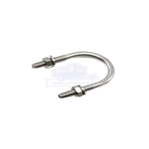 U-bilincs M8x61x44x30 utánfutóba, áruk rögzítéséhez K0044