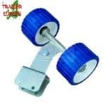 Görgős támasz 2-s ALFA Marine Jet „feljáró létrához” szerelve, kék, kötőelemekkel, kpl.