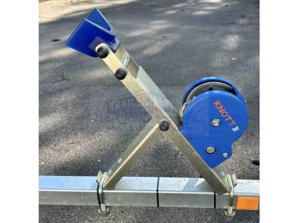 Orrtámasz 3"x3", 115mm, kék, minden ALFA Marine típushoz F0155