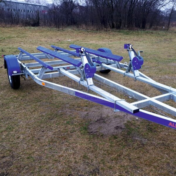 ALFA-B Marine 25024HP.130A* Duo Jet Ski Egytengelyes, 5,5 x 2,45m, 1300kg, fékes, párnafás, Jet Ski, Csónakszállító, max. 4,25m hajóig
