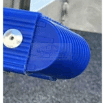 Műanyag párnafaborító végzáró 98x43mm, 4", kék F0157K