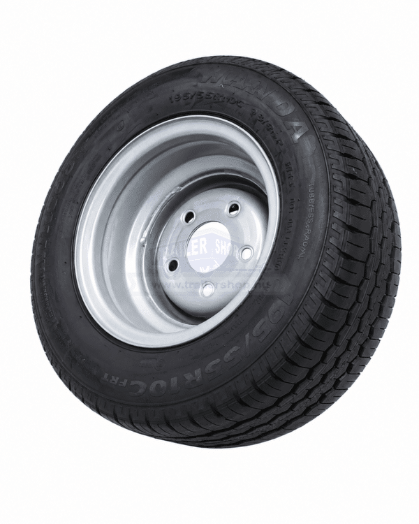 195/55R10C kerék alufelnivel, 750kg, 140km/h, 5x112,6.00x10 E0042