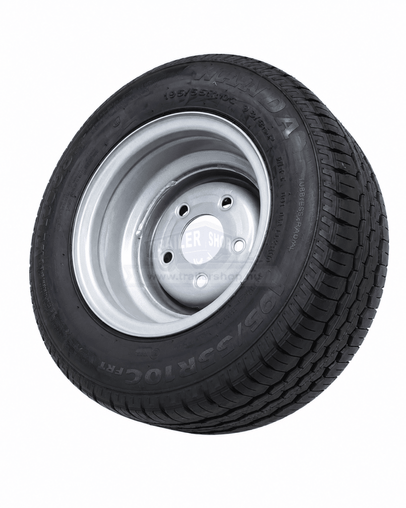 195/55R10C kerék alufelnivel, 750kg, 140km/h, 5x112,6.00x10 E0042