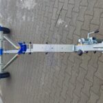 ALFA Marine 15515HG.55A* Neo egytengelyes, 5,5x1,49m, 550kg, fék nélküli, görgős, csónakszállító max. 4,9m hajóig