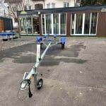 ALFA Marine 15518HP.55A* Neo egytengelyes, fék nélküli, párnafás, csónakszállító