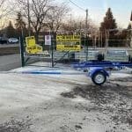 ALFA Marine 17420HP.75A Egytengelyes, fék nélküli, görgős, csónakszállító, hajószállító