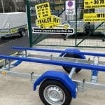 ALFA Marine 17420HP.75A Egytengelyes, fék nélküli, görgős, csónakszállító, hajószállító