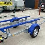 ALFA Marine 17420HP.75A Egytengelyes, fék nélküli, görgős, csónakszállító, hajószállító