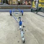 ALFA Marine 17420HP.75A Egytengelyes, fék nélküli, görgős, csónakszállító, hajószállító