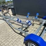 ALFA Marine 17420HG.75A Egytengelyes, fék nélküli, görgős, csónakszállító, hajószállító