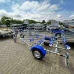 ALFA Marine 17420HG.75A Egytengelyes, fék nélküli, görgős, csónakszállító, hajószállító