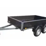 ALFA 12513MN.75TF fék nélküli, 2,44x1,25m méretű, 750kg kéttengelyes, tandemtengelyes utánfutó