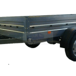 ALFA 12515MN.75T Alu fék nélküli, kéttengelyes, tandemtengelyes utánfutó