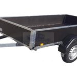 ALFA 13015MN.75TF fék nélküli, kéttengelyes, tandemtengelyes utánfutó