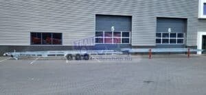 ALFA-T 68425DT.350.2,44m, 3500kg, 3x1800kg tengelyes levehető vázas 9.9x2.4m utánfutó