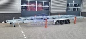 ALFA-T 68429DT.350.2,9m, 3500kg, 3x1800kg tengelyes levehető vázas 9.9x2.9m utánfutó