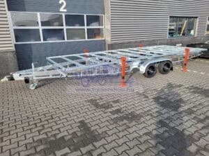 ALFA-T 47829DT.350.2,9m, 3500kg, 2x1800kg tengelyes levehető vázas 9.9x2.9m utánfutó