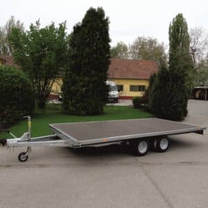 ALFA-T 45020AP.270 kéttengelyes fékezett utánfutó 500x200cm 2700kg össztömeg
