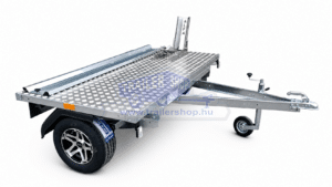 ALFA 11020AP.75 10" Rolli Liberté egytengelyes 1,0x2,0m méretű, 750kg fék nélküli, alsókerekes motorszállító utánfutó