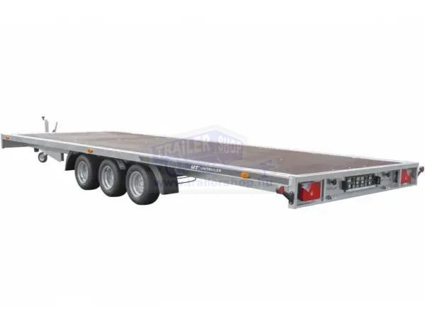 UNITRAILER UNIPLAT 600/3 S HÁROMTENGELYES PÓTKOCSI 600X215 DMC 3500 KG