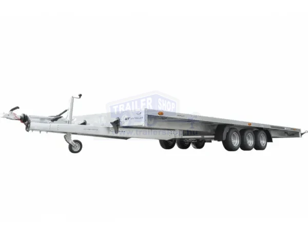 UNITRAILER UNIPLAT 600/3 S HÁROMTENGELYES PÓTKOCSI 600X215 DMC 3500 KG