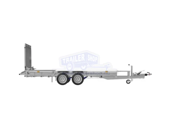 KÉTTENGELYES PÓTKOCSI 2700 KG ÖSSZTÖMEGIG UNITRAILER STARK 3 400 MINI KOTRÓGÉPEK SZÁLLÍTÁSÁHOZ