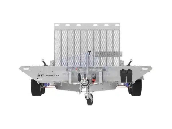 KÉTTENGELYES PÓTKOCSI 2700 KG ÖSSZTÖMEGIG UNITRAILER STARK 3 400 MINI KOTRÓGÉPEK SZÁLLÍTÁSÁHOZ