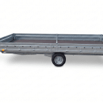 ALFA 14020AP.75 egytengelyes fékezetlen utánfutó OLDALFALLAL 405x200cm – 750kg össztömeg