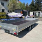 ALFA-T 45020AP.270 kéttengelyes fékezett utánfutó OLDALFALLAL 500x200cm 2700kg össztömeg