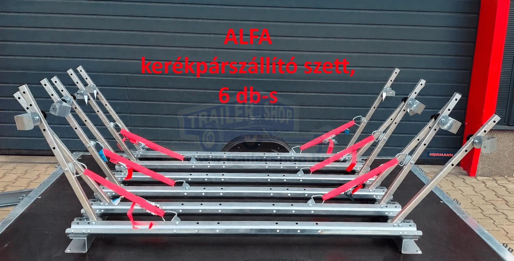 ALFA 4db-os, illetve 6db-os kerékpárszállító szett