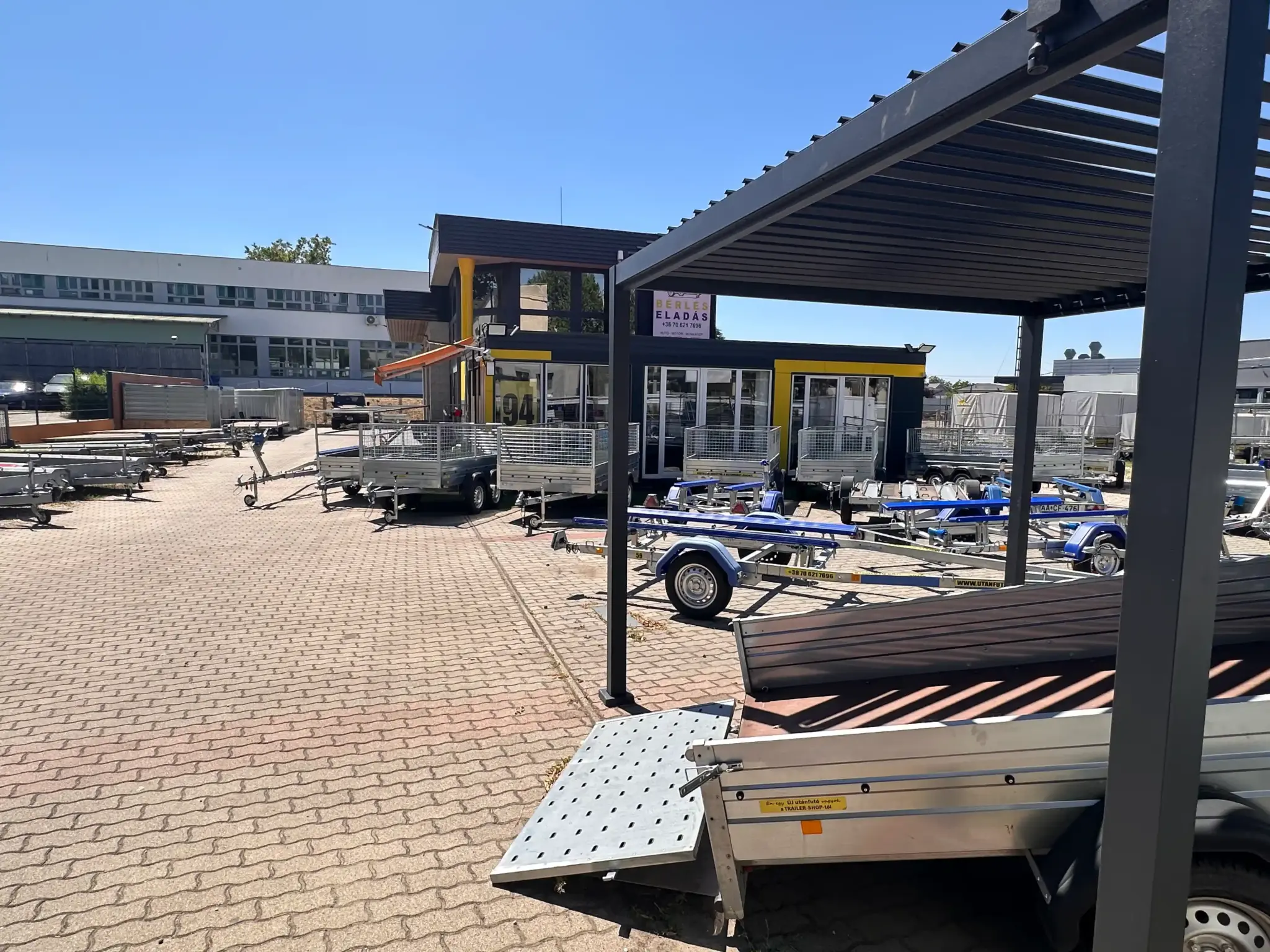 Trailer Shop debreceni telephely